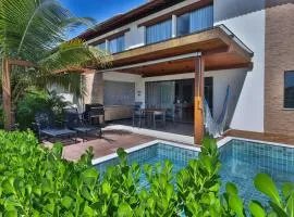 Condominio Frente Mar 3 suites com Ar Cond piscina e Hidro privativa