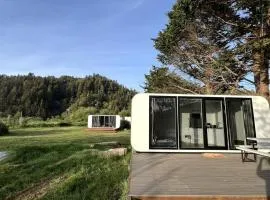 Apple Iphone Inspired Glamping Pod in Klamath, CA