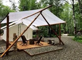 Romantic Safari Tent in Forks, Washington, Perfect for a Relaxing Weekend Getaway to Ruby Beach, WA
