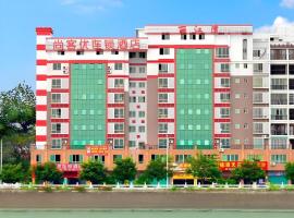 Thank Inn Plus Hotel Meizhou Mei County Lijiang Bay, hotelli Meizhoussa