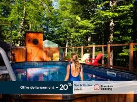 Chalet Montagnard with Private spa & pool, Lake & Nature