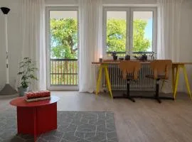 Natur, Ruhe und traumhafter Ausblick, moderne Ferienwohnung am Tor zur Fränkischen Schweiz