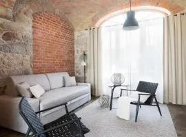 Designer-Studio unter historischem Gewölbe