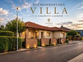 Suchohrdelská VILLA u vinařství LAHOFER - RD NOVOSTAVBA v Suchohrdly u Znojma - 2 - 10 osob, 2 apartments