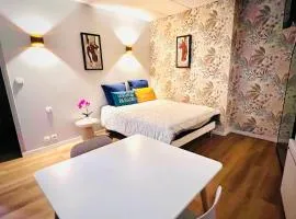 Studio cosy entre gare et centre ville, toutes commodités à pied