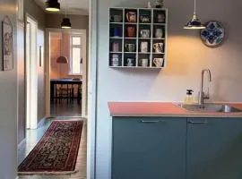 Holiday In Sandvig Near Sea And Cliffs