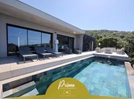 Villa Santa Lucia - Piscine & Vue sur la retenue de Talza