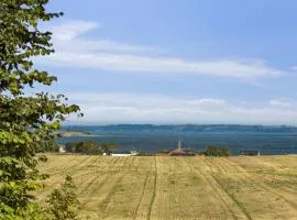 Panorama Nature Peace In Idyllic Mols