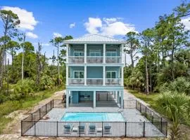 Pet Friendly Beach House with Private Pool - Sand Dollar Shores