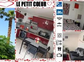 Le Petit Coeur à Canet - Superbe T2 piscine, tennis, climatisation, parking privé