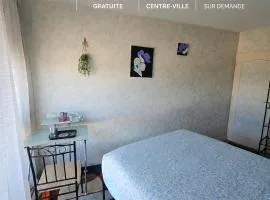 Chambre chez particulier à petit prix Montluçon centre gare à 20 min à pieds