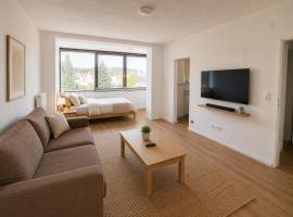 See Studio bei Konstanz mit großen Fenster und Seelage, Hotel in Reichenau