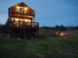 Chalet 2 étages vue sur la montagne