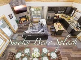 Smoky Bear Splash Top Rated Private Pool Cabin with Hot Tub, Mtn Views, Arcade Games, Excellent Location