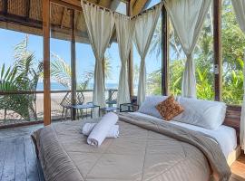 Salty Cabin Sunset Views Yeh Leh Beach, hotel i Balian