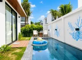 Beachside Private Villas by Sunset Host - Private Pool - Breakfast Included - AP Pick Up