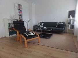 Freundliche Ferienwohnung mit großer Terasse, hotelli kohteessa Aichstetten