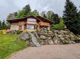 Chalet bois à Liézey : confort moderne, terrasse, proximité Gérardmer et chemins pédestres - FR-1-589-330