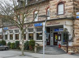 Hotel Starkenburger Hof, מלון בהפנהיים אן דר ברגשטראסה