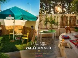 Sea-view Garden Retreat - 200m to beach - Gammarth
