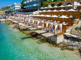 Luxury Villa Alisja Sarande with Private Beach, hotel a Sarandë