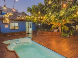 Cabana com Hidro, Lareira e Piscina Privativa