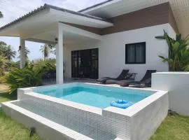 Modern Pool Villa 2BR, 2Cinema-TVs Beach Access
