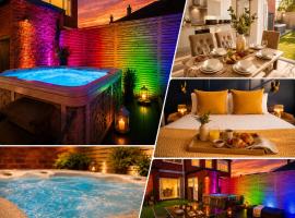 Family modern 3 bedroom hot tub house, hotell i Blackpool