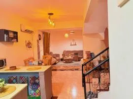 Villa in a compound with a rooftop in sheikh zayed