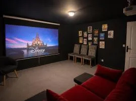 Maison avec salle cinéma proche Europa-Park & Strasbourg