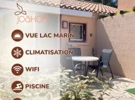Maison - piscine - clim - wifi - vue lac - 4 pers