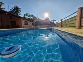 Chácara com piscina privativa a 5 min do centro
