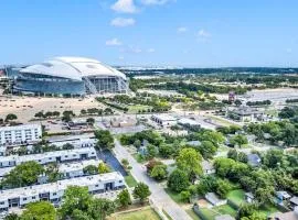 New! Walk to FIFA 2026 Football Games Dallas Stadium! TX LIVE! Globe Life