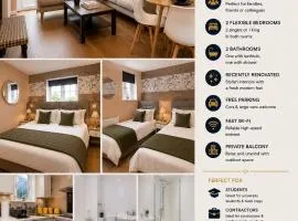 The Monument Apartment, 2 Bedrooms, 2 Bathrooms, Private Balcony, Open Plan kitchen, Recently Renovated, Code-Access Development, Free Multi Car Park, Ideal Location