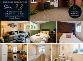 The Vogue Stay, 3 Bedrooms, 2 bathrooms, Ideal for JR & Oxford Hospitals, FREE CarPark, Conveniently located for Ring Road access, 2 miles from Oxford City Centre easy car & bus route