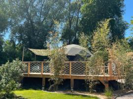 Dôme Nature & Jaccuzi au BlueGrassRanch、Bischoffsheimのホテル