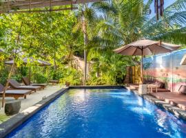 Ortigia Tropical Lodge、ギリ・トラワンガンのホテル