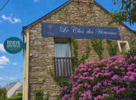 Logis Hôtel Vannes Nord Le Clos Des Hortensias, Hotel in Locqueltas
