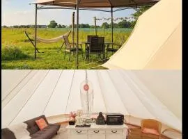Bell-tent Luna met uitzicht