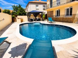 Loge au PtitBonheur- Jacuzzi & Piscine- Montélimar, hotel a Montélimar