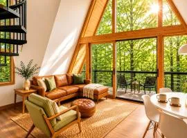 White Oak Haven-Cozy Forest A-frame near Bentonville