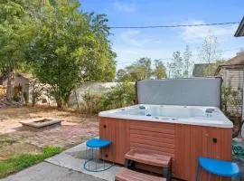 City Lights Soaking Nights Hot Tub Near Arena