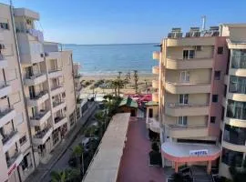 Beachfront Apartment with Balcony & Sea View
