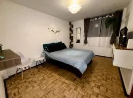 Cozy Private Room & Bath 10 min to WTC-Fast Wi-Fi & Breakfast - Easy Stadium Access