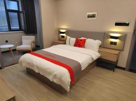 Jun Hotel Shanxi Linfen Hongdong County Dahuaishu Xungen Jizhuyuan, hotel v destinácii Khundun