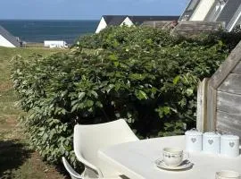 Maisonnette vue mer - piscine - Guidel Plage