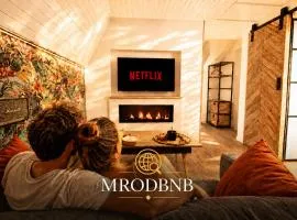MRODBNB - Appart Neuf - Vue Mer - 25m Plage & Resto - Ciné - cheminée - Popcorn