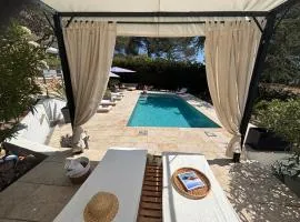 Villa "LES ALIZES" Etage côté PISCINE - APERCU MER