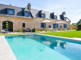 Villa de charme avec piscine chauffée - Sainte-Marine - Village et plages à pied, hôtel à Combrit