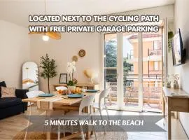 200 meters from the sea - Private covered parking